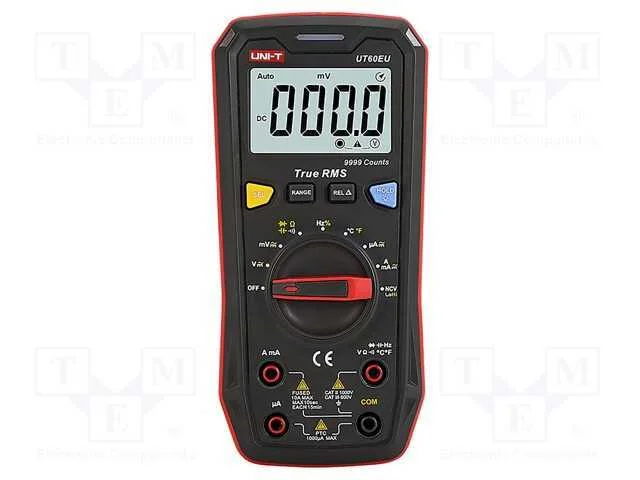 Mult&iacute;metro Digital; Lcd; Vdc: 1kv; Vac: 1kv; I Dc: 10a; I Ac: 10a
