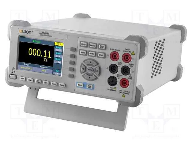 Mult&iacute;metro de Mesa; Lcd 4,5; 480x320; An&aacute;lise: 65x/S; 50nf&divide;50mf