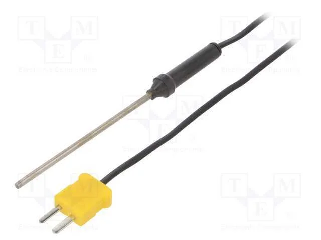 Sonda: temperaturas tipo K, -50&divide;750&deg;C, Co.da sond.
