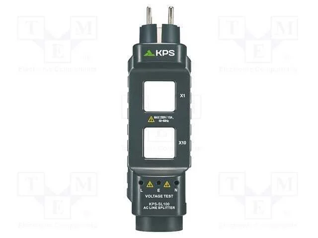 Adaptador divisor de fase, 15A, Ficha: EU, 171x57.
