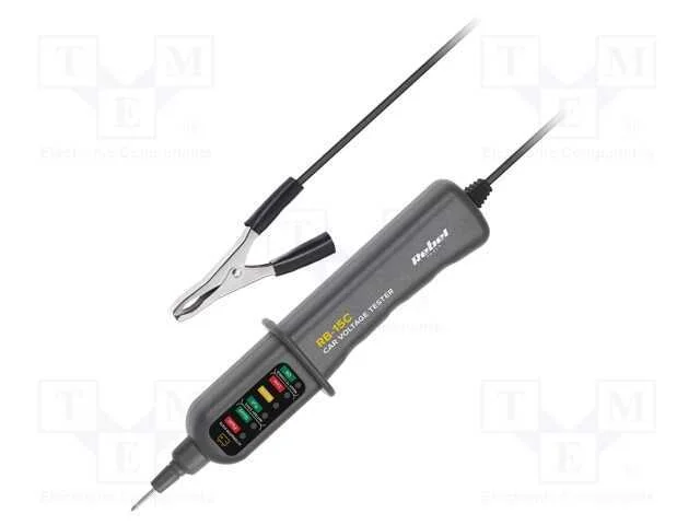 Verificador: Indicador de Tens&atilde;o; D&iacute;odos Led; Vdc: 12v; Ip54