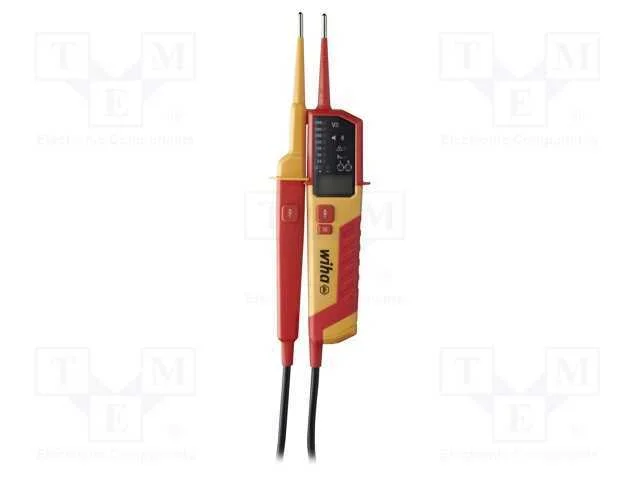 Verificador: El&eacute;tricos; Lcd,Led; 170&divide;1000vac; Vac: 0,5&divide;1000v