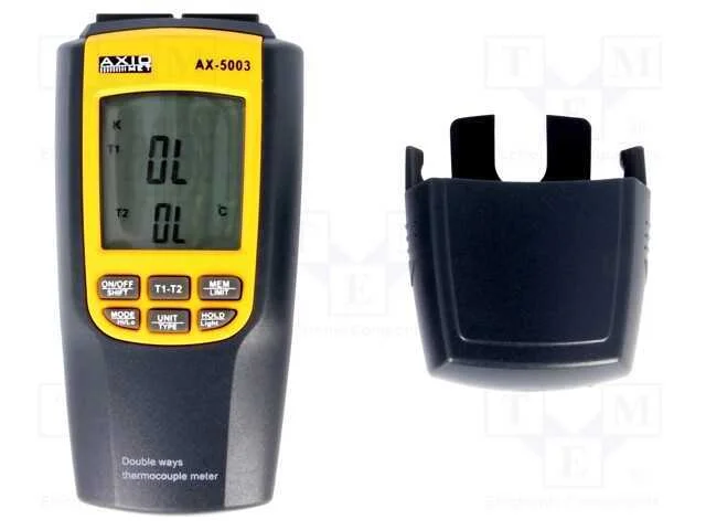Medidor: Temperatura; Lcd; 4 D&iacute;gitos; An&aacute;lise: 1x/S; -200&divide;1300&deg;c