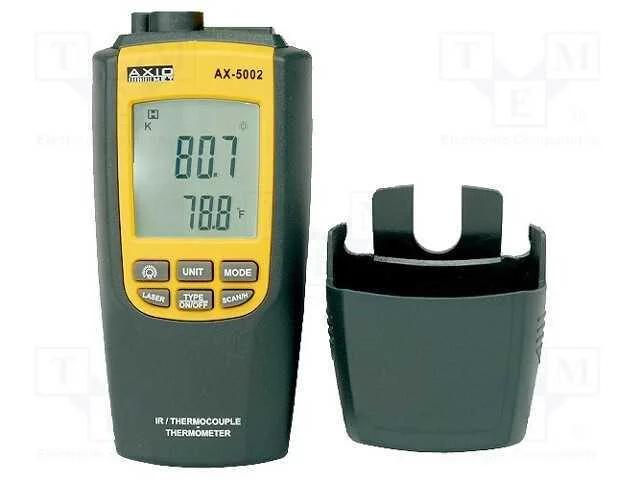 Medidor: Temperatura; Lcd; 4 D&iacute;gitos; Temp.(Sonde): -200&divide;1300&deg;c