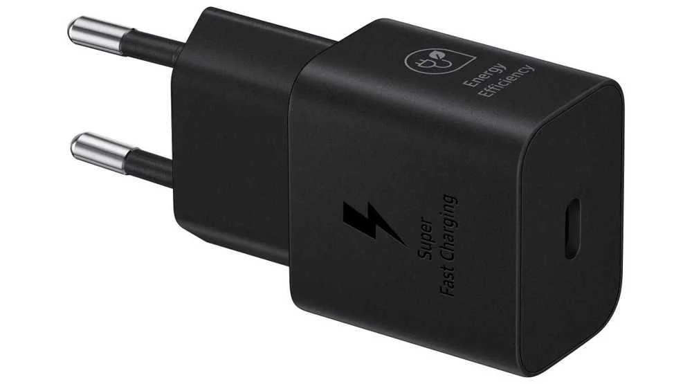 Carregador 25w Preto  Samsung