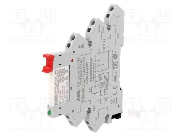 Rel&eacute;: de Interface, Spdt, Ubobina : 24vdc, Ubobina: 24vac