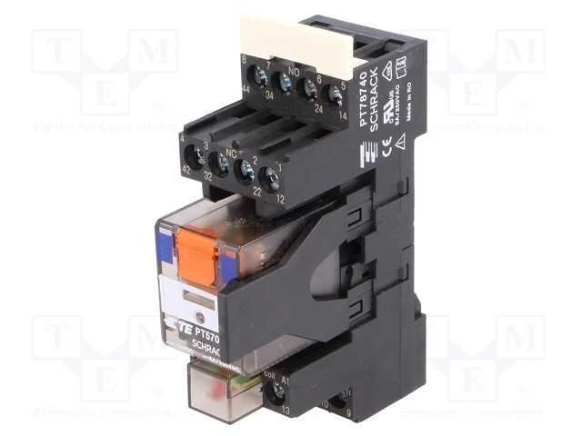 Rel&eacute;: de interface, 4PDT, Ubobina : 24VDC, 6A, 6A.