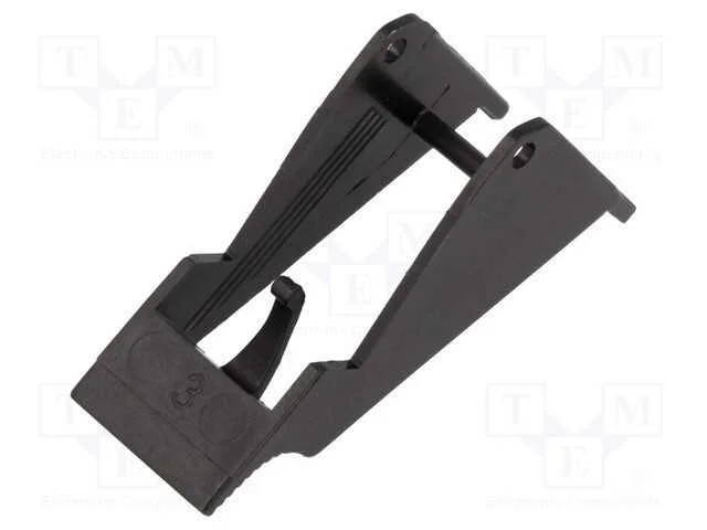 Acess.para rel&eacute;s: Clip retrator, para trilho DIN,.
