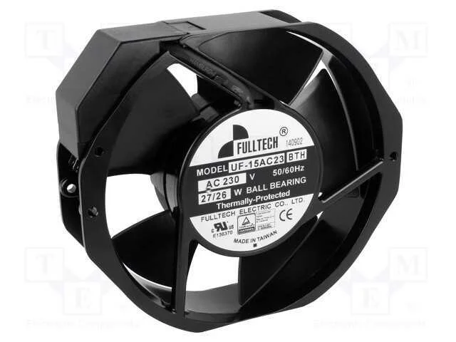 Ventilador: Ac, Transversal, 230vac, 172x150x38mm, 300m3/H, 54dba