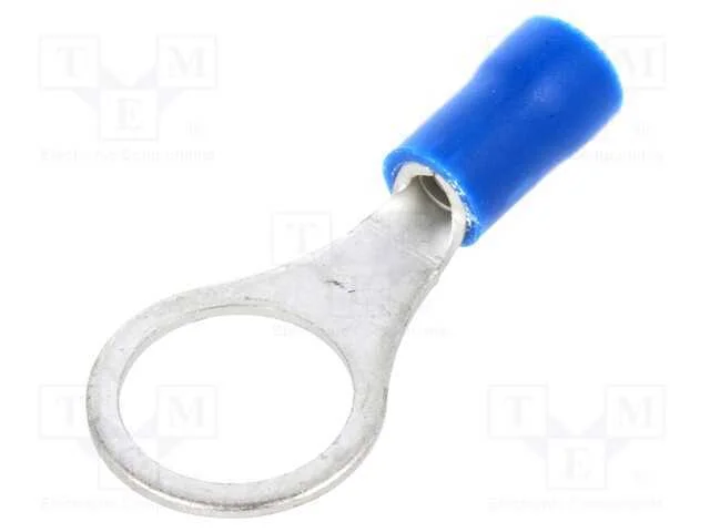 Terminal: de Olhal, M10, : 10,5mm, 1,5&divide;2,5mm2, Cerrar, com Cabo