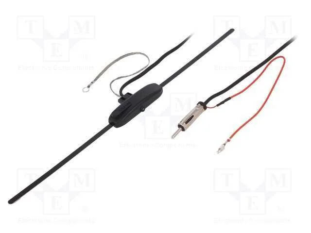 Antena, Interna, Am,Fm, Universal,Com Refor&ccedil;amento, 2,4m, 12vdc