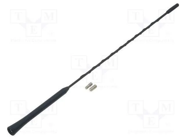 Mastro de antena, 0,395m, M5,M6, exterior, univer.
