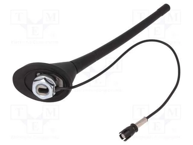 Antena, de teto, 175mm, AM,FM, VW, com refor&ccedil;amen.