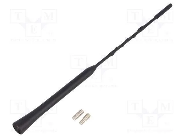 Mastro de antena, 0,28m, M5,M6, exterior, AM,FM