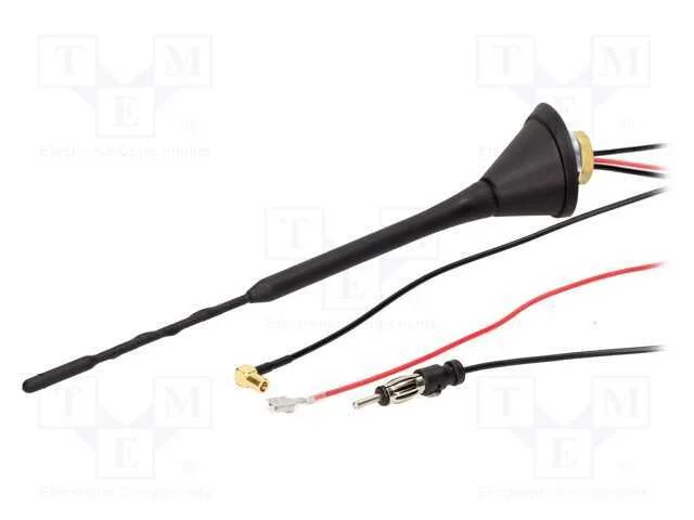 Antena, 0,23m, Am,Dab,Fm, com Refor&ccedil;amento, 5m, 10db, 12vdc