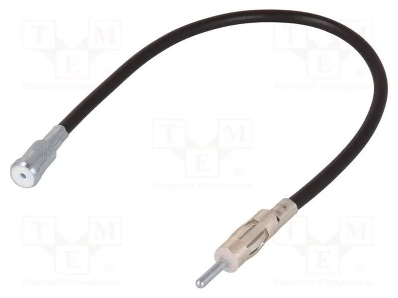 Adaptadores de Antenas, Din Ficha,Iso Tomada, com Cabo, 0,15m