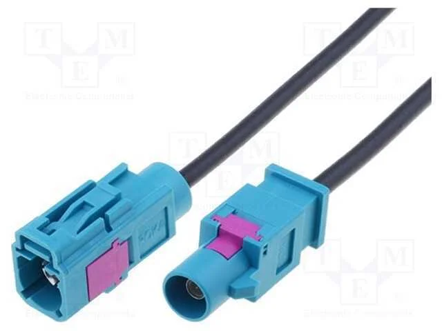 Cabo de Extens&atilde;o para Antenas, Fakra Tomada,Fakra Ficha, 6m