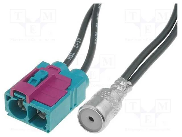 Adaptadores de Antenas, Fakra Ficha X2,Iso Ficha Angular
