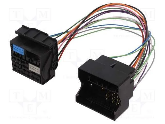 Adaptador, VW, Quadlock 40pin tomada,Quadlock 52p.