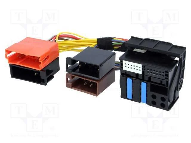 Iso,Quadlock, Adaptador Multim&eacute;dia, Audi, Rns-E
