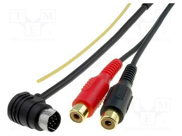 Adaptador Aux, RCA, Audi,Seat,VW,koda, 1m