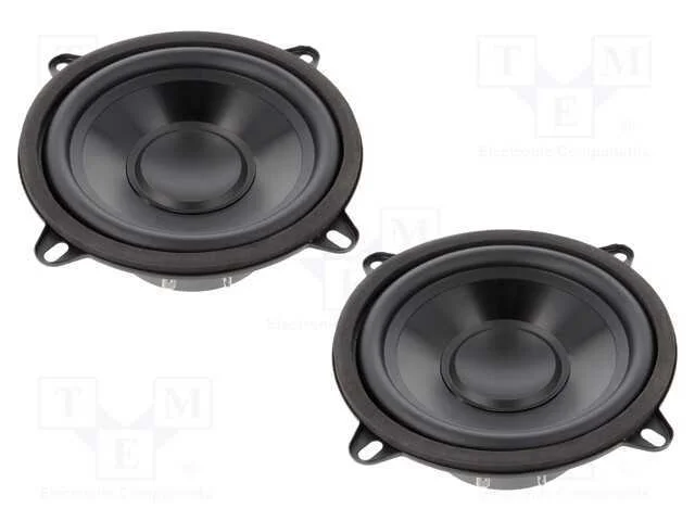 Colunas para autom&oacute;vel, woofer, 130mm, 100W.
