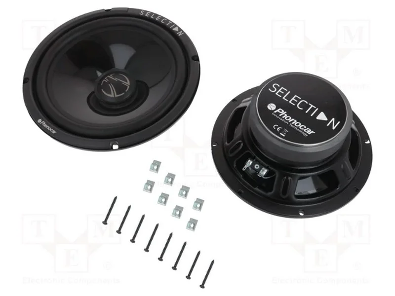 Colunas para Autom&oacute;vel, Woofer, 200mm, 300w, 40&divide;3500hz, 4o