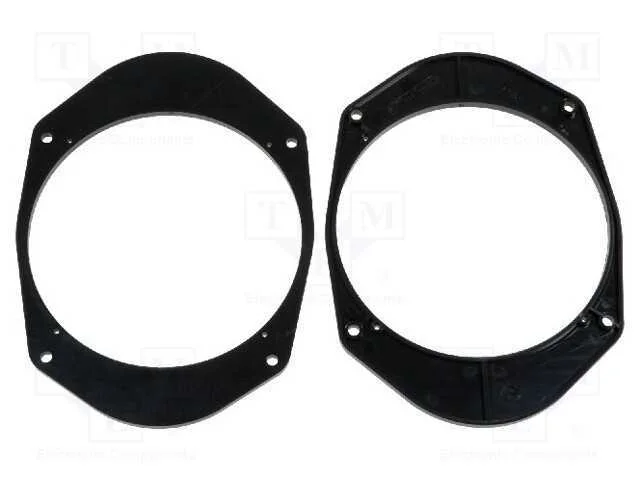 Moldura de Alto-Falante, 165mm, Ford, Ford Fiesta 2002->, 2unid.