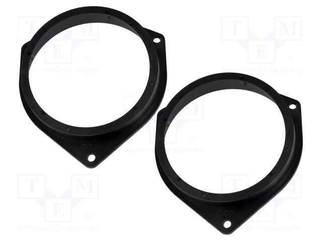 Moldura de Alto-Falante, 130mm, Citro&euml;n,Fiat,Peugeot, 2unid.