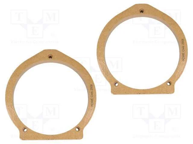 Dist&acirc;ncia, Mdf, 165mm, Honda, Impregnado,Pintado, 2unid.