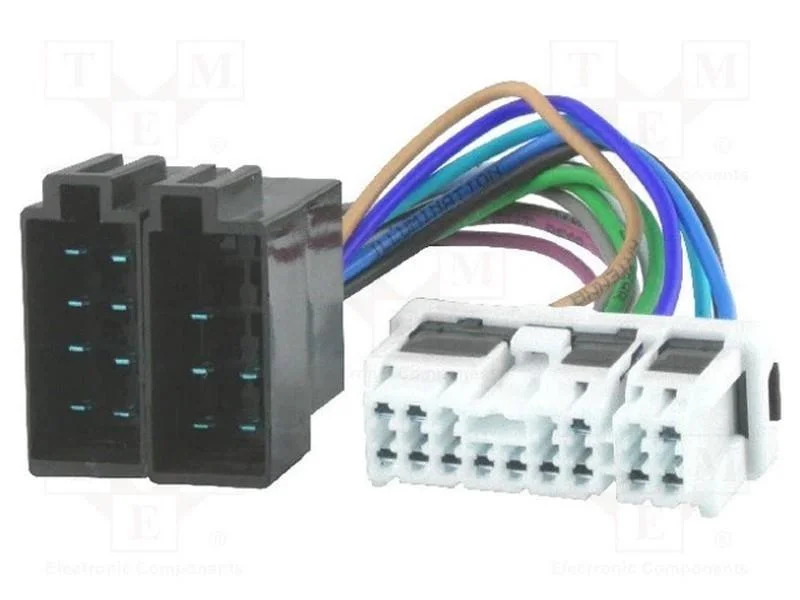 Conectores, r&aacute;dio,ISO, Nissan, PIN: 16
