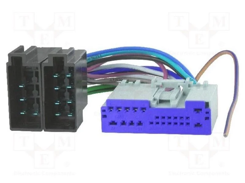 Conectores, r&aacute;dio,ISO, Ford, PIN: 24