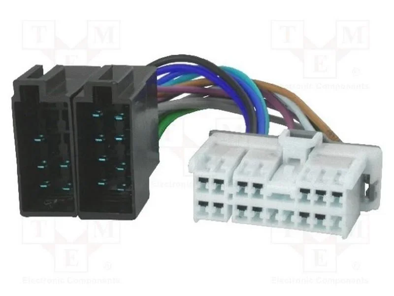 Conectores, r&aacute;dio,ISO, Hyundai,Kia, PIN: 16