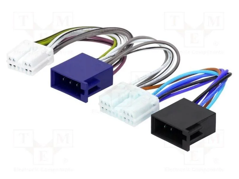 Conectores, r&aacute;dio,ISO, Volvo, PIN: 24