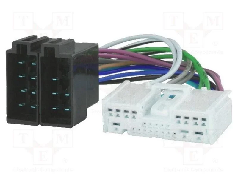 Conectores, r&aacute;dio,ISO, Mazda, PIN: 24
