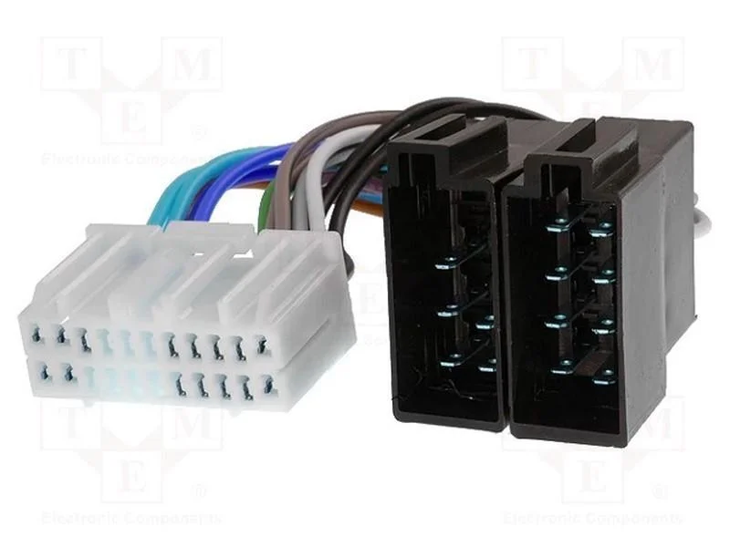 Conectores, r&aacute;dio,ISO, Chrysler,Jeep, PIN: 22