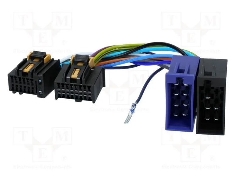 Conectores, r&aacute;dio,ISO, Chevrolet, PIN: 30
