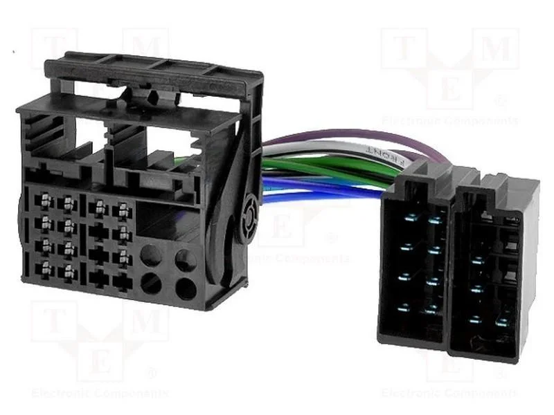 Conectores, r&aacute;dio,ISO,Quadlock, Ford, PIN: 16