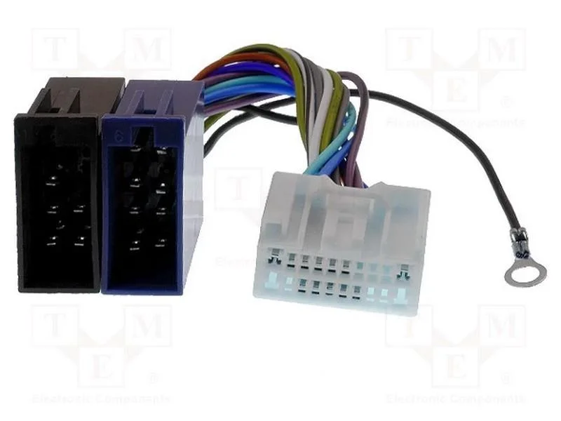 Conectores, r&aacute;dio,ISO, Citro&euml;n,Mitsubishi,Peugeot.
