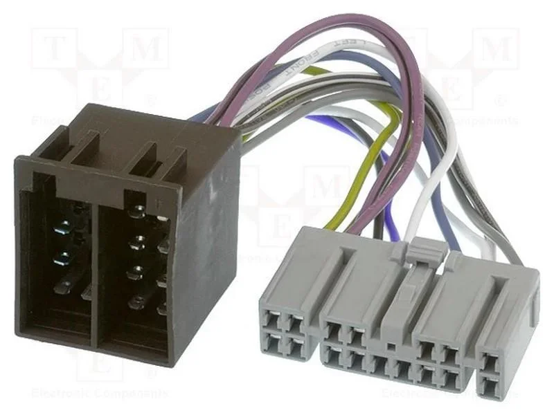 Conectores, r&aacute;dio,ISO, Isuzu,Opel, PIN: 16