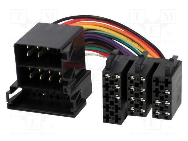 Conetocres para autom&oacute;vel; ISO tomada 36pin,ISO ficha 26pin
