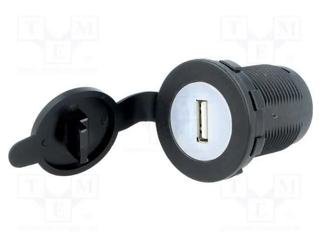 Alimentador de autom&oacute;vel, Tomada USB A, Tens.alim.