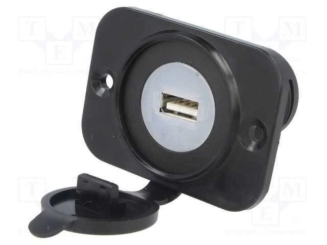 Alimentador de autom&oacute;vel, Tomada USB A, Tens.alim.