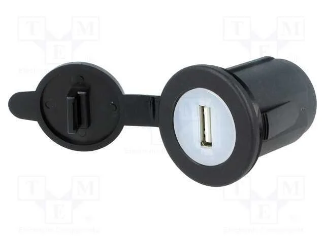 Alimentador de autom&oacute;vel, Tomada USB A, Tens.alim.