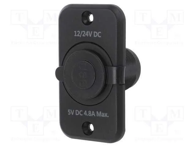 Alimentador de autom&oacute;vel, USB A tomada x2, Tens.a.