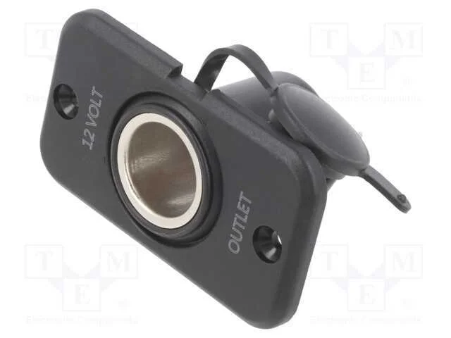 Adaptador de Tomada de Isqueiro de Autom&oacute;vel, 20a, Preta