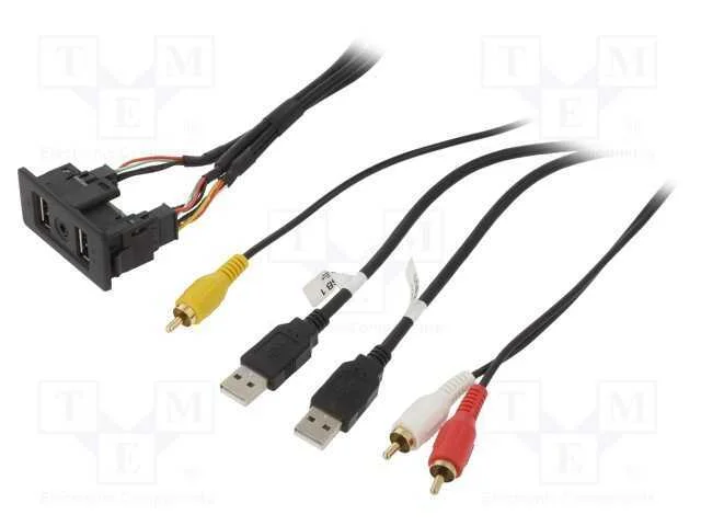 Adaptador USB/AUX, Jack 3,5mm tomada,USB A tomada.