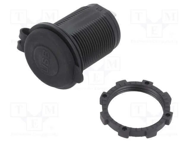 Alimentador de autom&oacute;vel, USB A tomada x2, Tens.a.