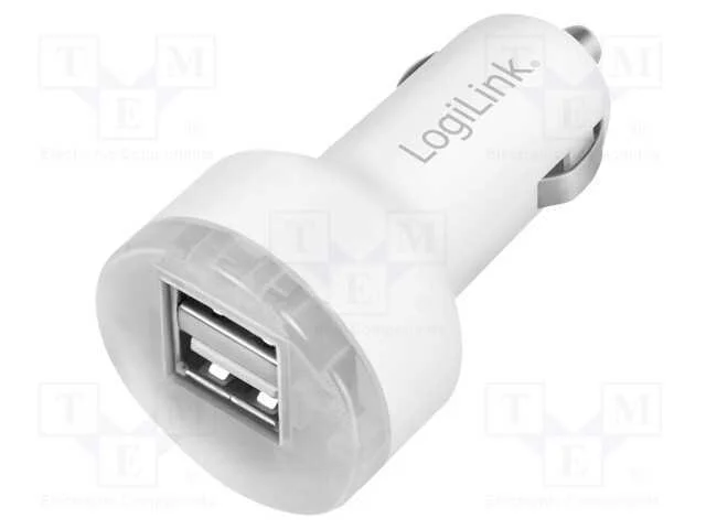 Alimentador de Autom&oacute;vel, Usb a Tomada X2, Tens.Alim: 12&divide;24vdc