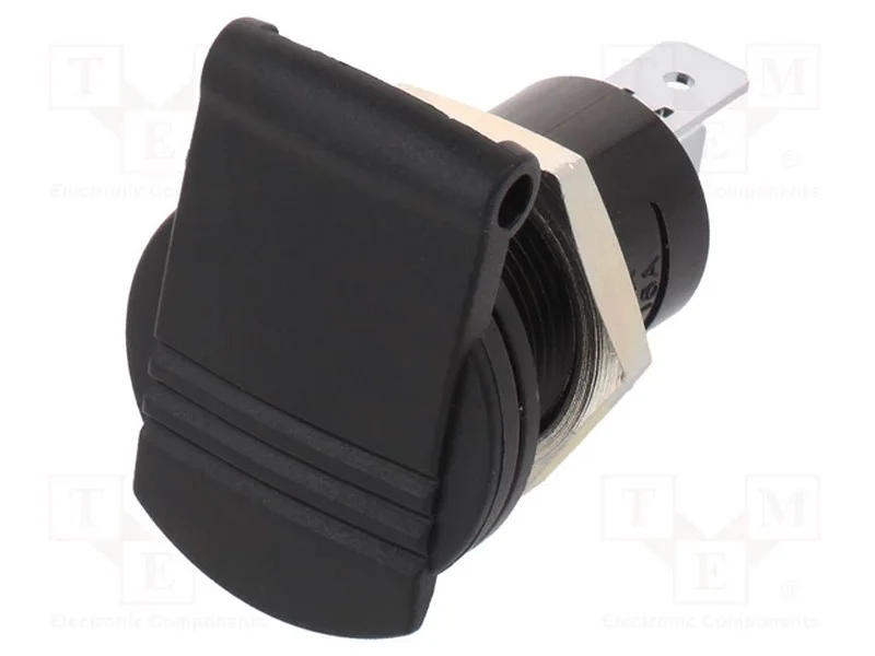 Adaptador de Tomada de Isqueiro de Autom&oacute;vel, 16a, Preta